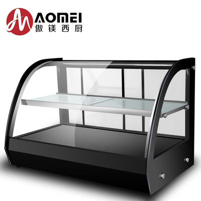 500W cucina commerciale in acciaio inossidabile Food Warmer Display Cabinet e Display Hot Food