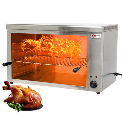 Forno a griglia Salamandra elettrico da 19 kg per catering commerciale per l'anno 2023