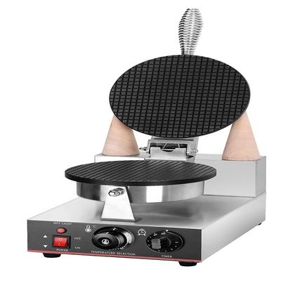Macchina per la fabbricazione di coni di waffle per la superficie di cottura non appiccicosa per l'approvvigionamento B2B a 220V di tensione