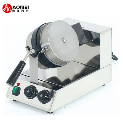 Single Head Automatic Rotary Commercial Belgian Waffle Pancake Maker con 1200W di potenza