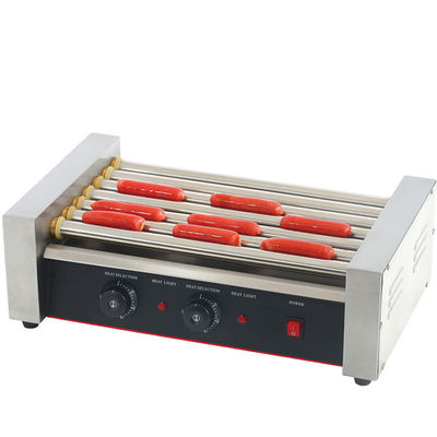 5 Grill a rulli Hot Dog Machine per apparecchiature da cucina da ristorante in acciaio inossidabile