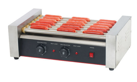5 Grill a rulli Hot Dog Machine per apparecchiature da cucina da ristorante in acciaio inossidabile