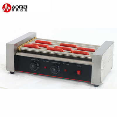 5 Grill a rulli Hot Dog Machine per apparecchiature da cucina da ristorante in acciaio inossidabile