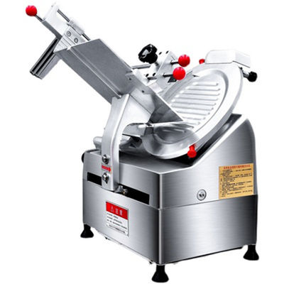 Tagliatrice di carne automatica in acciaio inossidabile da 300 mm con lama professionale per cucina commerciale