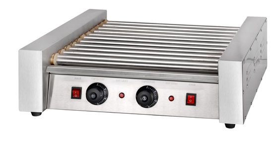 9 Roller Hot Dog Grill Maker per la convenienza e l'efficienza della macchina per snack al dettaglio
