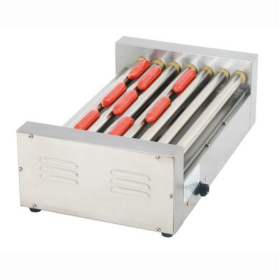 9 Roller Hot Dog Grill Maker per la convenienza e l'efficienza della macchina per snack al dettaglio
