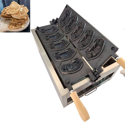 Produttore di waffle elettrico senza bastoncini con forme di granchio e animali