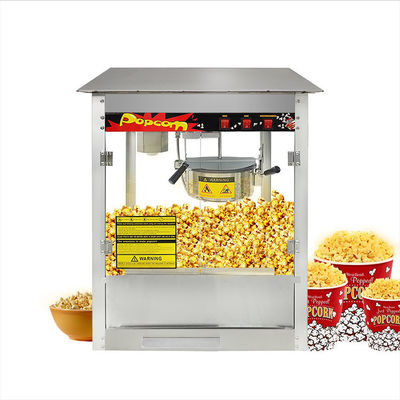 220-240V/50-60Hz Macchina commerciale di popcorn al caramello con capacità di fusione del burro
