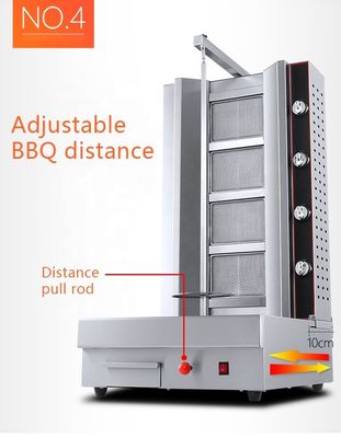 Video supporto tecnico dopo il servizio Commercial Chicken Gas Shawarma Kebab Machine
