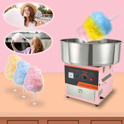 Macchina elettrica a filo di cotone per la produzione commerciale di snack