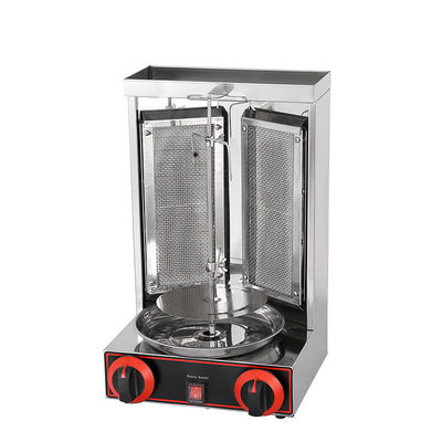 2 in1 Automatic Rotating Doner Kebab Machine per GPL 2800Pa 37x37.5x53.5cm Dimensione imballaggio