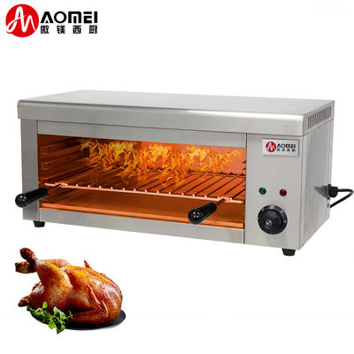 220V tensione elettrica riscaldamento di superficie stufa sandwich salamandra macchina per la cottura