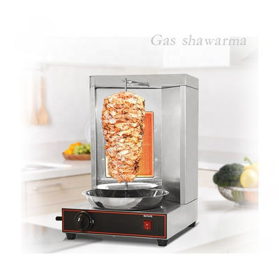Shawarma Machine Gas 5400 Commerciale Professionale Custom Gas Doner Kebab Making Machine