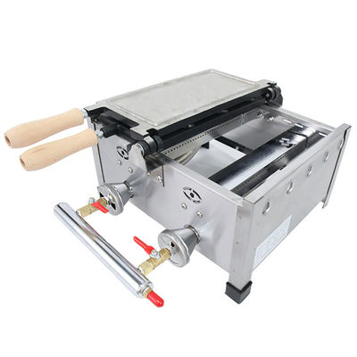 Macchina per la fabbricazione di taiyaki 6 PCS Pesce Taiyaki LPG Tipo Pesce Waffle Maker 470x380x210mm
