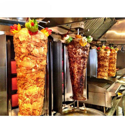 High Power Grill Carne velocemente ed efficientemente Doner Kebab Shop Shawarma Making Machine