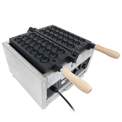 Macchina elettrica per il takoyaki con sfere per la cottura dei waffle con temperatura compresa tra 50 e 300°C
