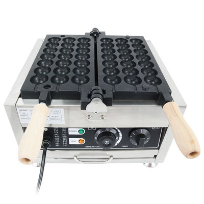 Macchina elettrica per il takoyaki con sfere per la cottura dei waffle con temperatura compresa tra 50 e 300°C
