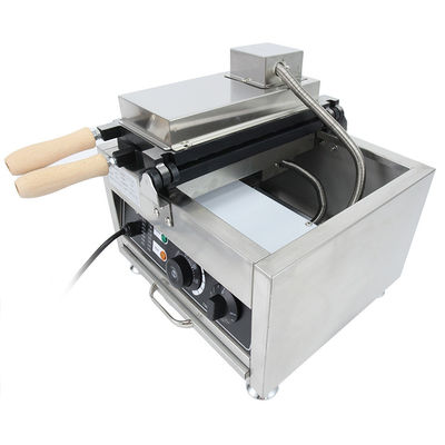 14 PCS Giapponese in forma di pesce Taiyaki Maker elettrico Mini Waffle Cone forno per 220V