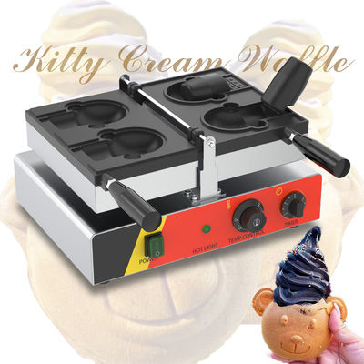 Sancks Made Simple Electric Taiyaki Bear Waffle Maker con 2 pezzi ogni muffa 11,25 kg