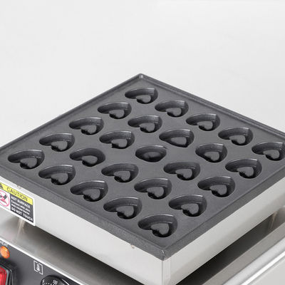 201 Produttore di waffle in acciaio inossidabile per macchine commerciali per poffertjes e taiyaki