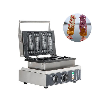 Piatti per la grigliatura e la stampa Panini Mini Taiwan Penis Waffle Maker per la macchina per snack food