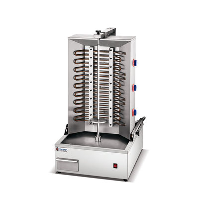 Macchina avanzata per la produzione di pasta di pollo a gas per lo Shawarma Shop