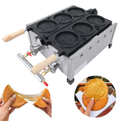 Negozio di snack Produttore commerciale di waffle Mini Waffle rotondo Equipaggiamento di produzione alimentare