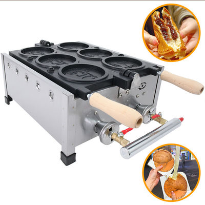 Negozio di snack Produttore commerciale di waffle Mini Waffle rotondo Equipaggiamento di produzione alimentare