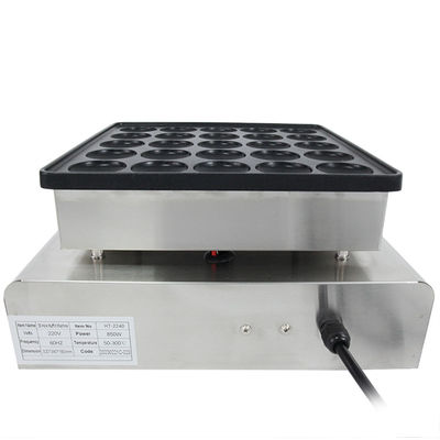 2023 Commercial Dorayaki Cake Making Machine con CE e 25 fori Poffertjes Grill