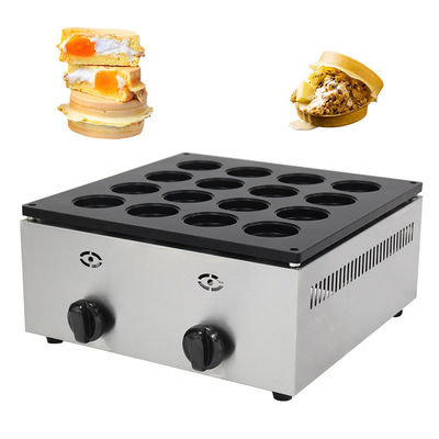 Ristorante Red Bean Cake Maker Gas Grill Machine con elevate prestazioni produttive