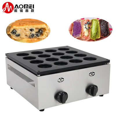 Ristorante Red Bean Cake Maker Gas Grill Machine con elevate prestazioni produttive