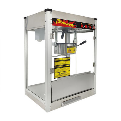 Macchina elettrica di produzione di popcorn di grande capacità per cinema e centri commerciali a casa