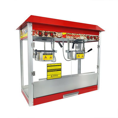 Livello di rumore basso Doppio vaso automatico Fabbricante di popcorn dolce Fabbricante di popcorn 860*420*740mm