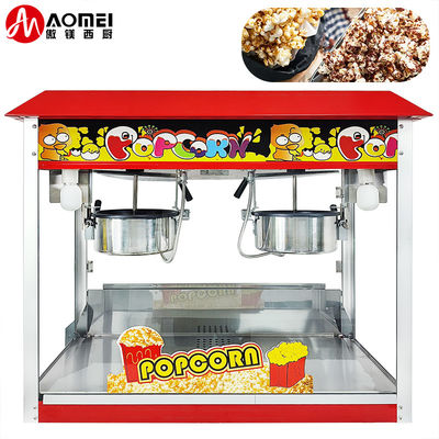 Livello di rumore basso Doppio vaso automatico Fabbricante di popcorn dolce Fabbricante di popcorn 860*420*740mm