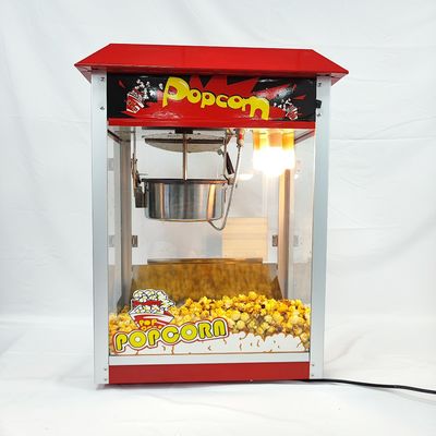 1400 Macchina elettrica per snack Macchina per fare popcorn in vaso non appiccicosa con vetro trasparente
