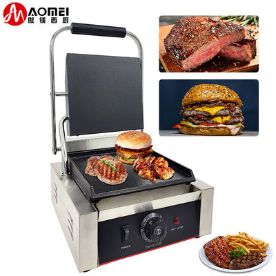 Panini Press Grill Sandwich Maker Grill a contatto piatto completo 220v/110v NO Moffa privata