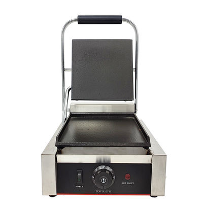 PTFE Non-Stick Acciaio inossidabile Panini Press Machine elettrica per casa Hotel ristorante