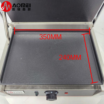 Funzione senza fumo tutti in acciaio inossidabile Panini Grill elettrico per il commercio