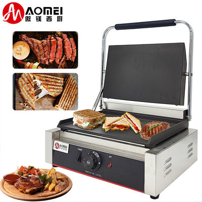 Funzione senza fumo tutti in acciaio inossidabile Panini Grill elettrico per il commercio