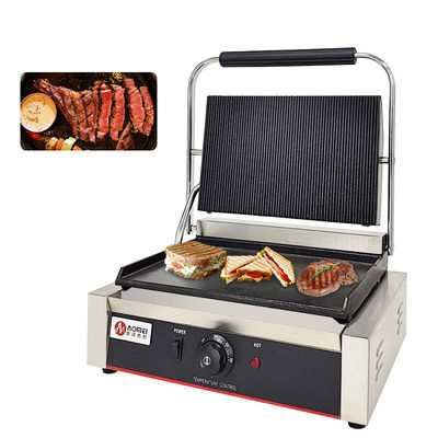 Piastre antiaderenti per grigliare Panini Panini elettrici per grigliare panini in acciaio inossidabile 220v