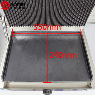 Piastre antiaderenti per grigliare Panini Panini elettrici per grigliare panini in acciaio inossidabile 220v