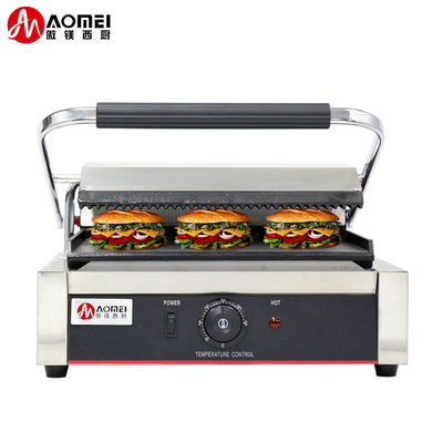 Cucina Cucina Panini elettrico Sandwich Maker con griglie e piatti in ghisa