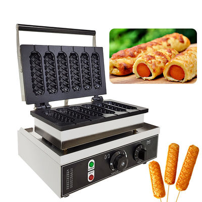 TCB-6 Produttore di waffle elettrico commerciale con funzione di reticolo automatico