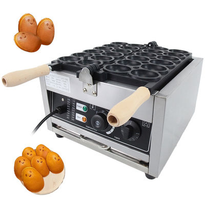 Piatti sandwich intercambiabili Produttore elettrico di waffle per uova per negozi di snack commerciali