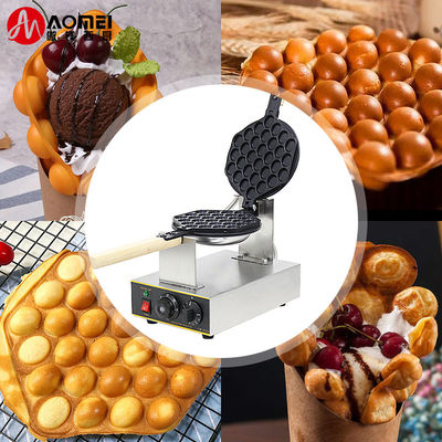 2023 Alta produttività elettrica macchina commerciale per la produzione di waffle da uova macchina per la produzione di waffle da bolle