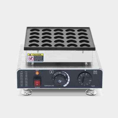 110V Commercial Waffle Maker Machine con temperatura compresa tra 50-300C e design compatto