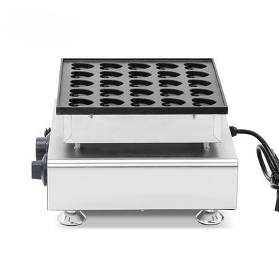 110V Commercial Waffle Maker Machine con temperatura compresa tra 50-300C e design compatto