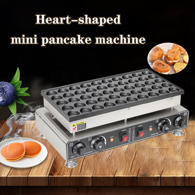 Attrezzature per snack commerciali Fabbricante di pancake a doppia testa con waffle automatici