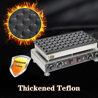 Attrezzature per snack commerciali Fabbricante di pancake a doppia testa con waffle automatici