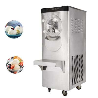30-36L/H Gelato Machine Acciaio inossidabile Hard Ice Cream Maker Verticale Batch Freezer